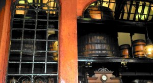 Barrels in London Pub, Cittie of Yorke